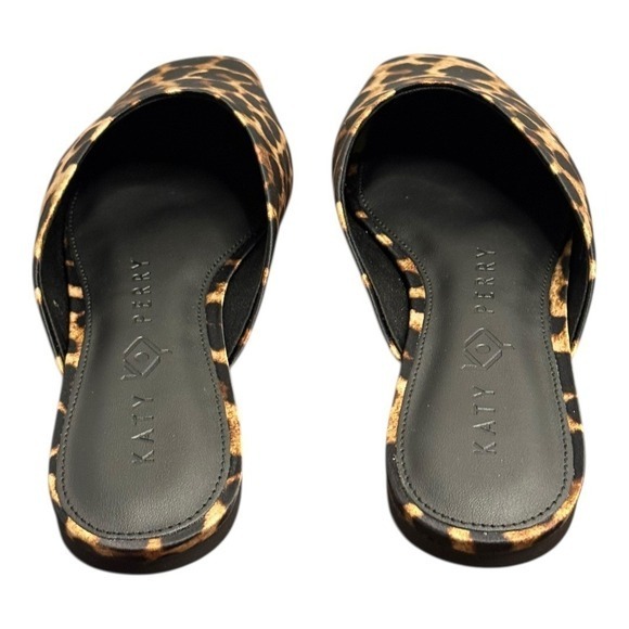 Katy Perry The Evie Mule Leopard Print Satin 8.5 NIB - Picture 5 of 8